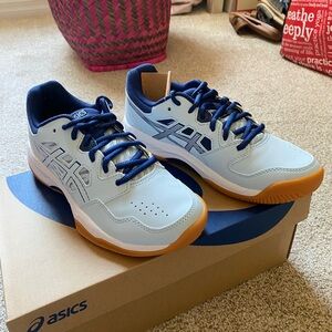 Women’s ASICS Gel-Renma Athletic Sneakers Shoes in Sky/ Indigo Blue, Sz.6